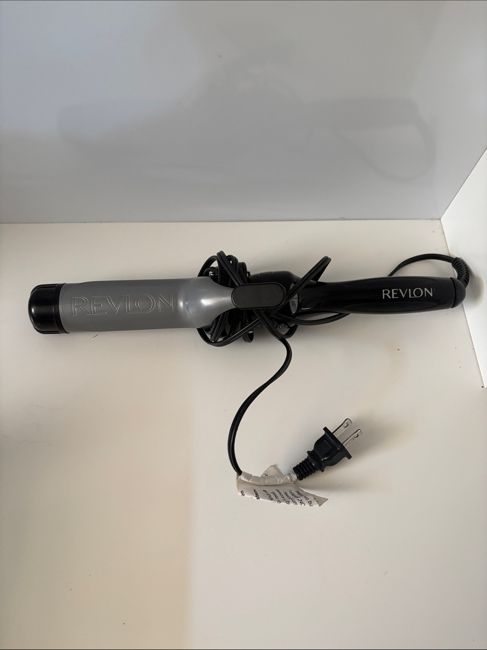 Revlon Black & Silver Curling Iron
